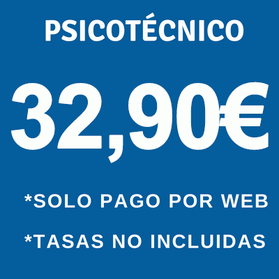 Psicotecnicos 32,90€