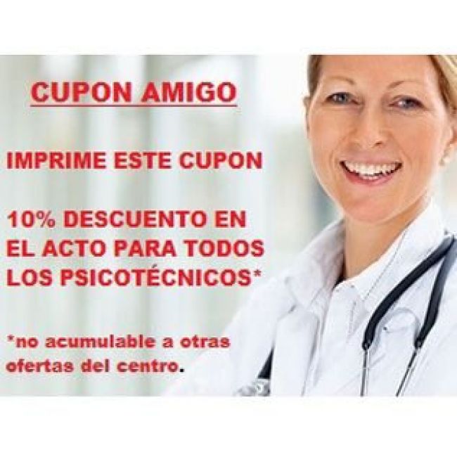 decuentos psicotécnicos en Móstoles